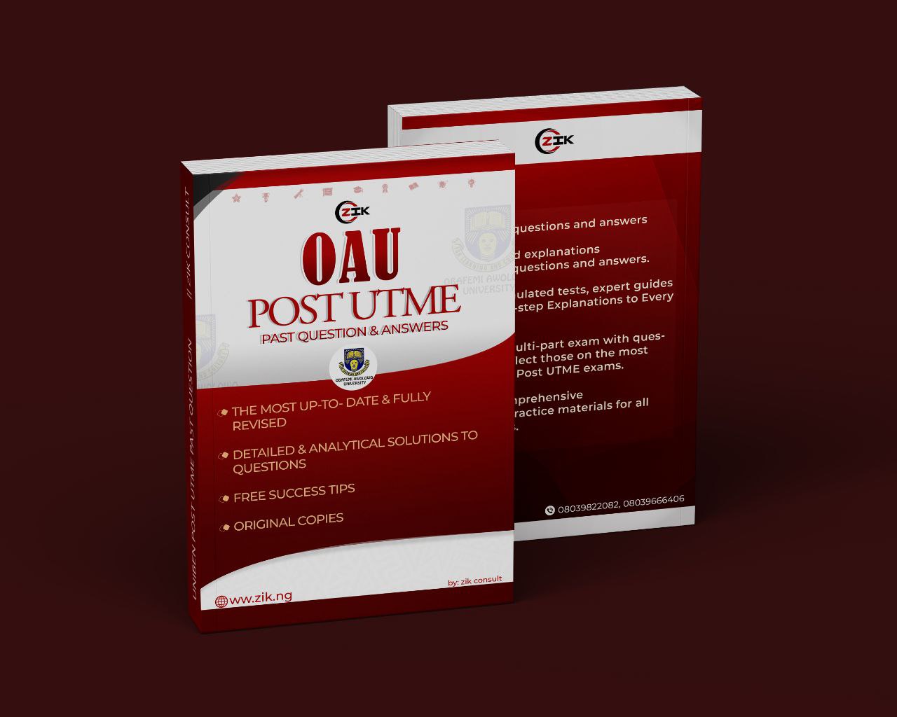 OAU Post UTME Past Questions and Answers PDF Download 1 OAU Post UTME Past Questions and Answers PDF Download