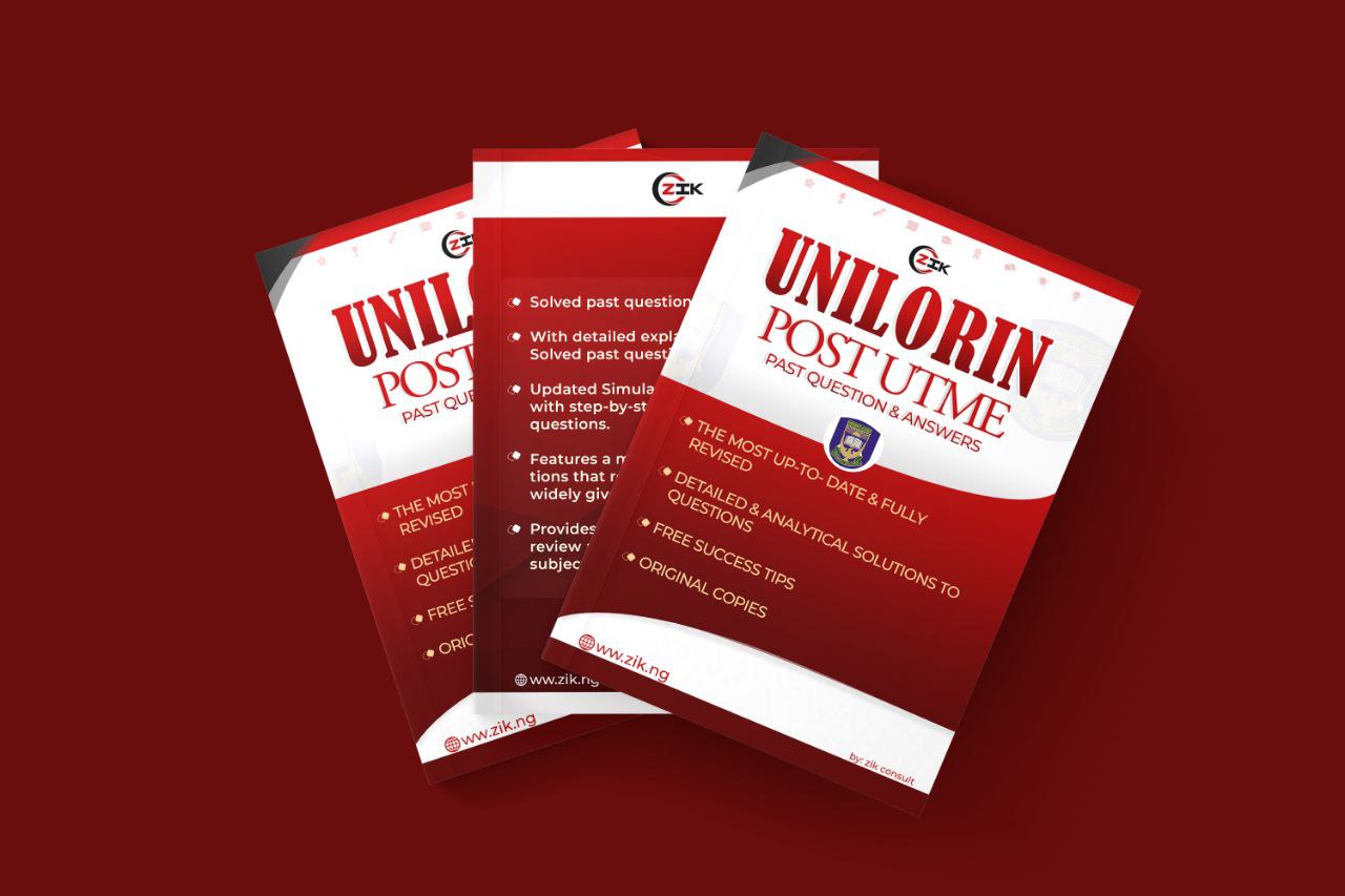 UNILORIN Post UTME Past Questions and Answers PDF Download 1 UNILORIN Post UTME Past Questions and Answers PDF Download