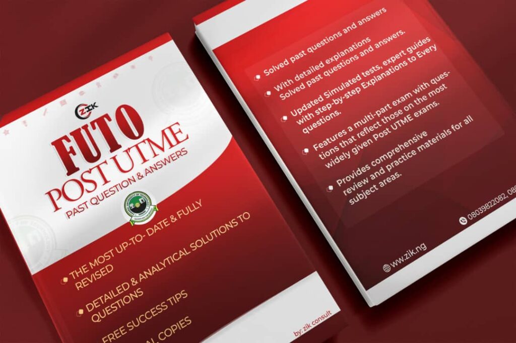FUTO Post Utme Past Questions and Answers PDF