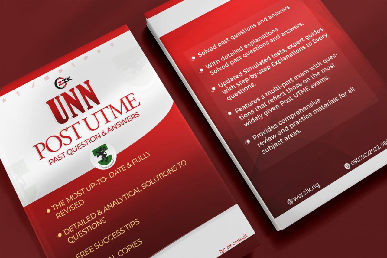 UNN Post-UTME Past Question and Answers
