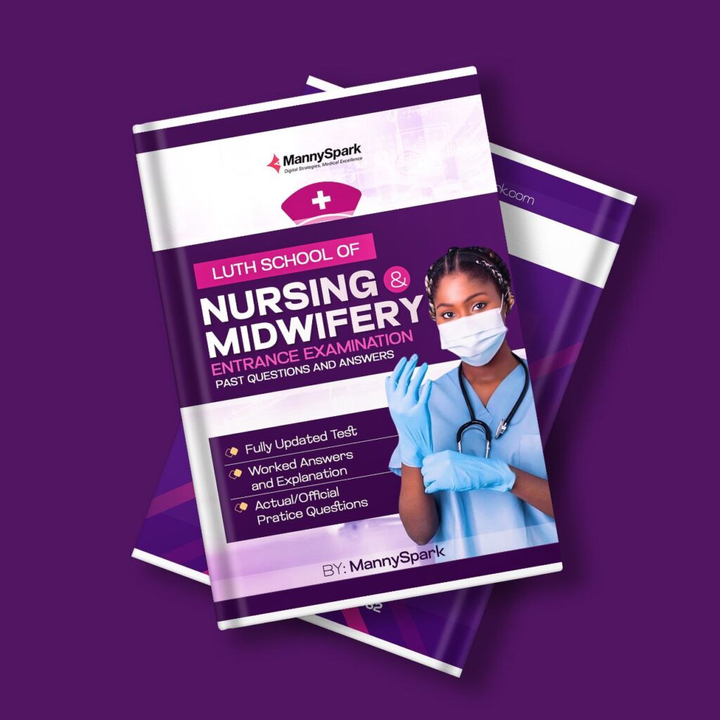 LUTH School of Nursing and Midwifery Entrance Examination Past Questions and Answers