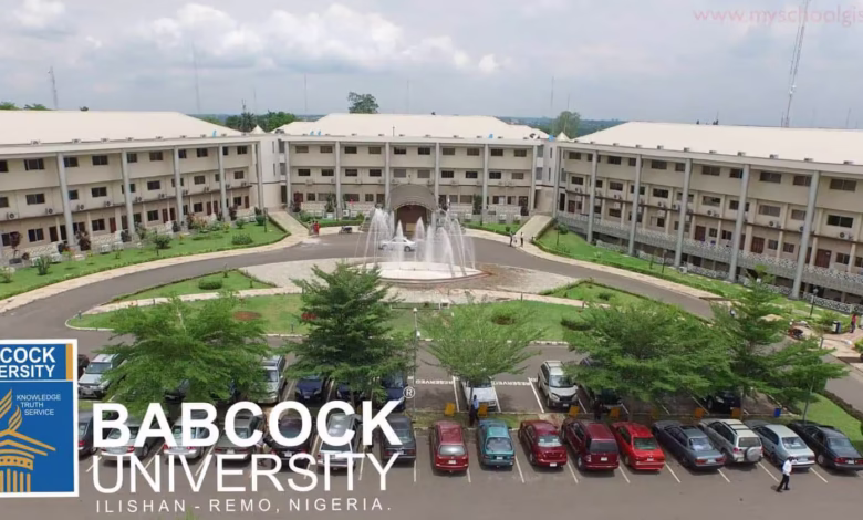 Updated Babcock University Post-UTME Past Questions and Answers 1 Updated Babcock University Post-UTME Past Questions and Answers