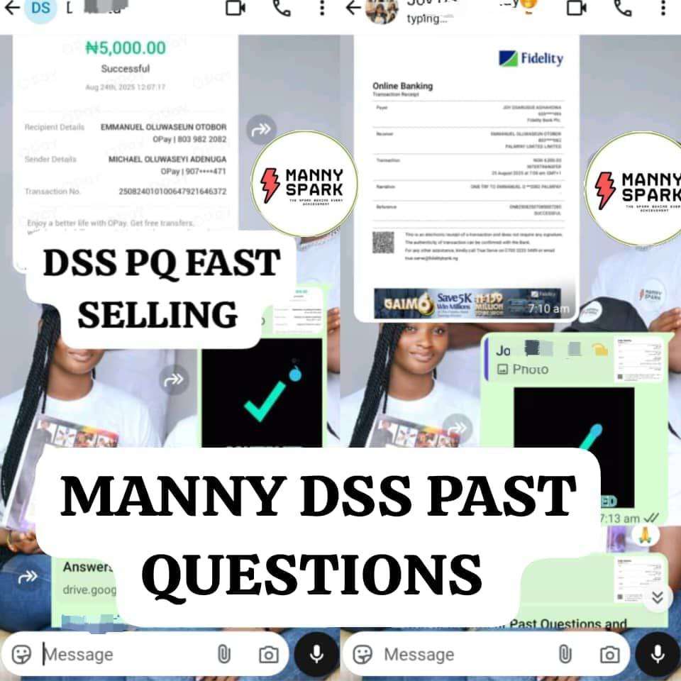 DSS Recruitment Past Questions and Answers PDF 8 DSS1
