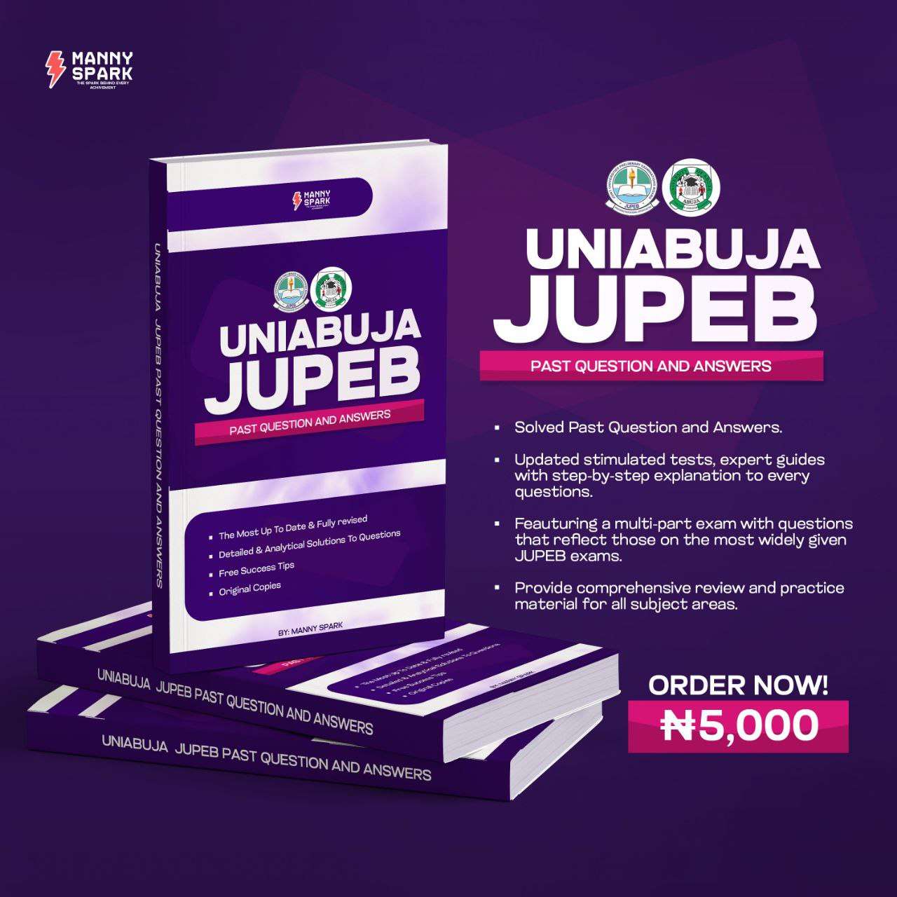 UNIABUJA JUPEB Entrance Examination Past Questions and Answers PDF 5 UNIABUJA 1