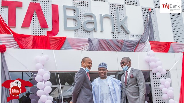 Taj Bank Past Questions and Answers 2 A Tajbank branch in Sokoto