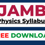 JAMB 2026 Physics Syllabus PDF Download 4 JAMB 2026 Physics Syllabus PDF Download
