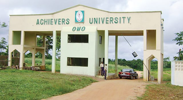achievers university