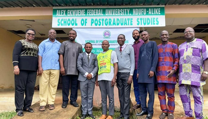 FUNAI Postgraduate Past Questions and Answers 