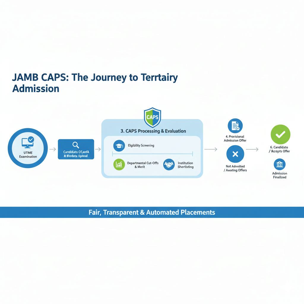 How to Check Admission Status on JAMB CAPS Portal 3 CAPS