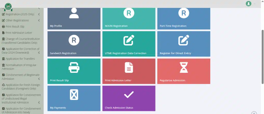 How to Check Admission Status on JAMB CAPS Portal
