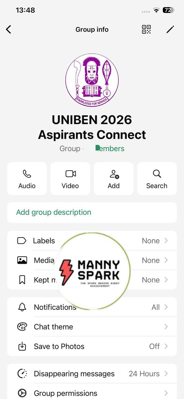 Join UNIBEN 2026 Post UTME Aspirants WhatsApp Group