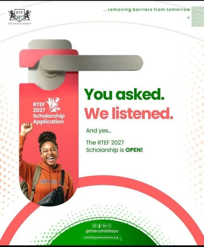 Ruth Titilayo Scholarship 2027: Ultimate Application Guide