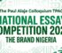Ultimate Guide to the Paul Alaje Colloquium TPAC National Essay Competition 2026