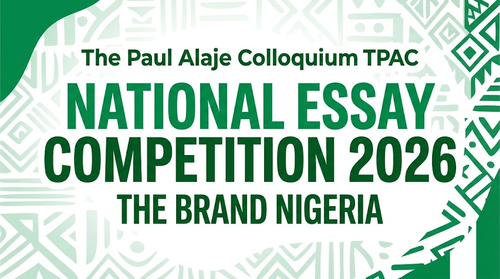 Ultimate Guide to the Paul Alaje Colloquium TPAC National Essay Competition 2026